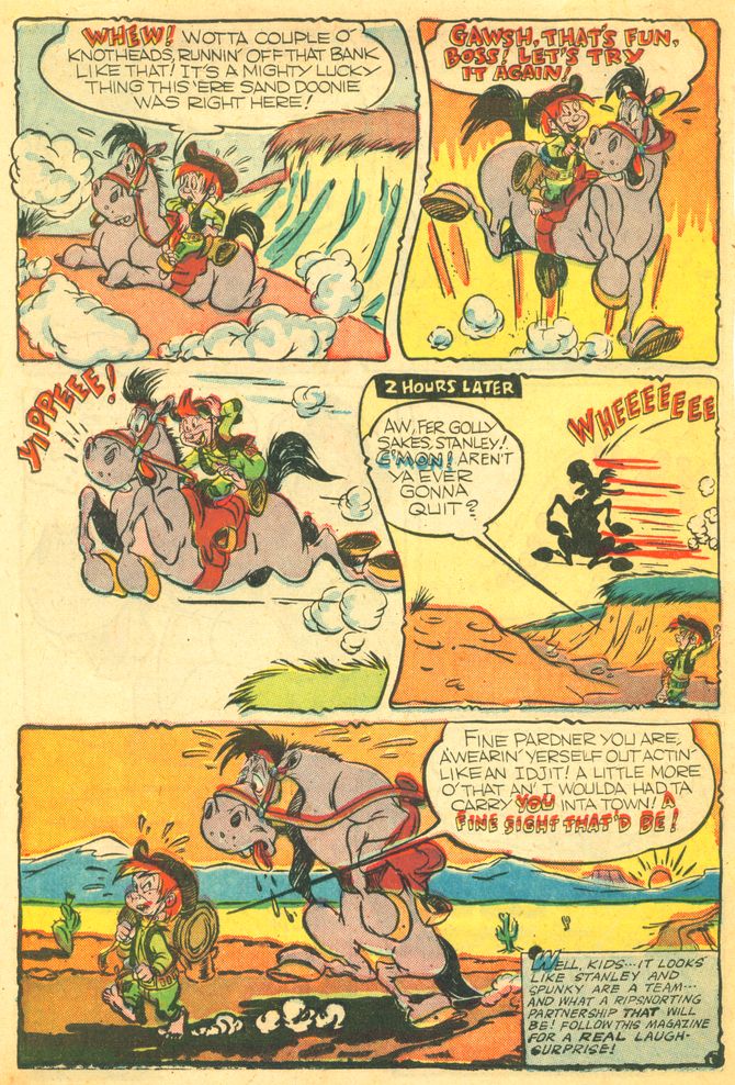 Early Spunky and Stanley story